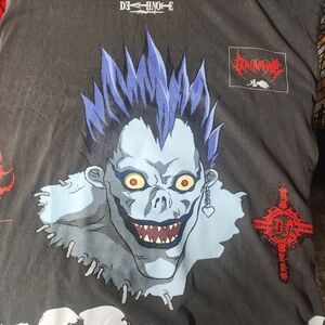 Civil Regime x Death Note Ryuk Anime Side By Side Tee Shirt Men’s Medium NWOT